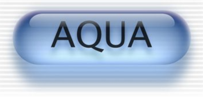 Original blue Aqua button reference